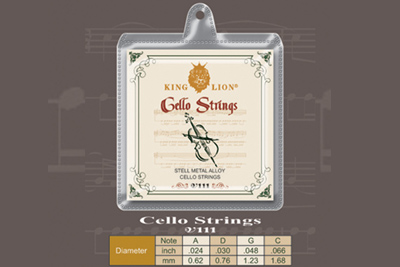 V111 Steel metal Cello String