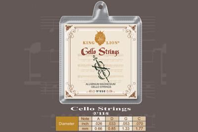 V115  Aluminum Magnesium Cello String