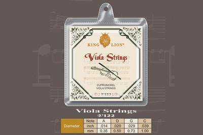 V122 Cupronickel Viola string