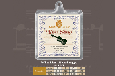 V01/V135  Aluminum Magnesium Violin String