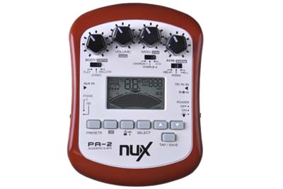 NUX PA-2 Portable Acoustic Guitar EFX