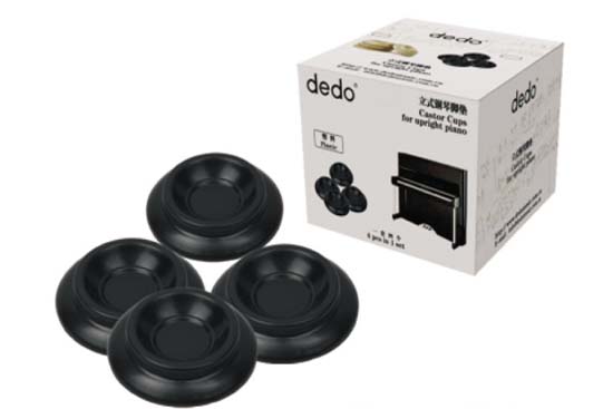 MM-5 Castor cups for upright piano