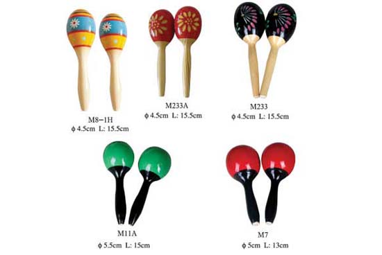 Jingle stickWood Maracas