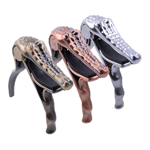 #MU1286 Crocodile Metal Guitar Capo